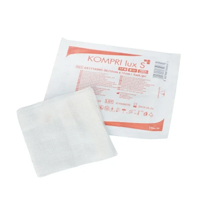 Kompresy gázové sterilné 10x10 cm_5 ks