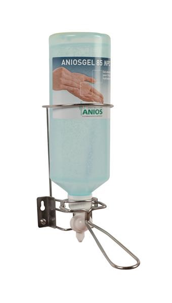 Dávkovač lakťový pre Airless fľaše, kovový