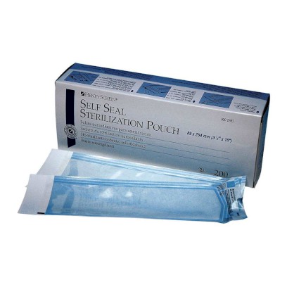 Sáčok sterilizačný samouzatvárateľný 89x254 mm, p/f