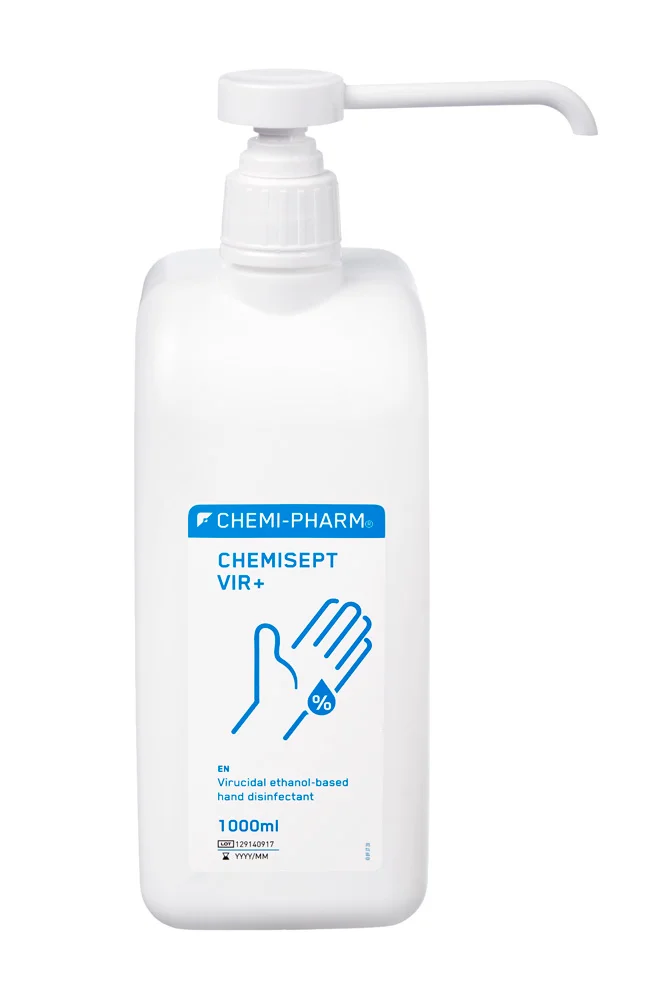 Chemisept Vir+ 1 l s pumpou