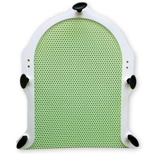 Maska S-typ hlava 2,4 mm, zelená, 36% perf.