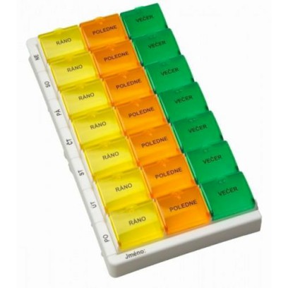 Dávkovač liekov týždenný 03