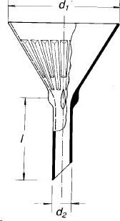 Lievik rebrovaný 200 mm