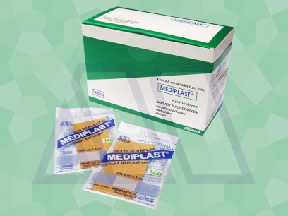 Mediplast rýchloobväz 8cmx0.04m/3ks