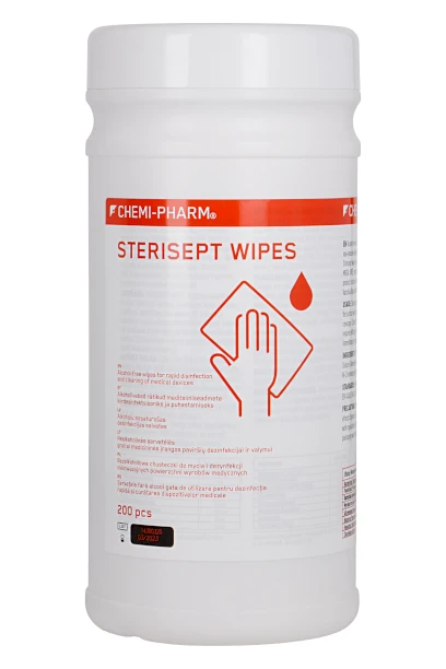 Utierky Sterisept Wipes/200 ks