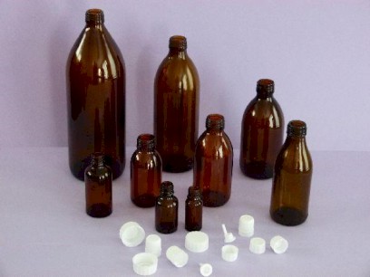 Liekovka hnedá 500 ml, GL 28 mm