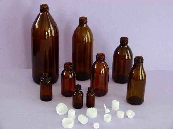 Liekovka hnedá 500 ml, GL 28 mm