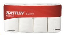 Papier toaletný biely 2-vrstvový Katrin,8ks