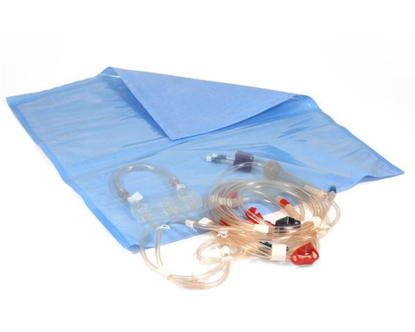 Sáčok sterilizačný plochý 420x600 mm, net. textil/fólia