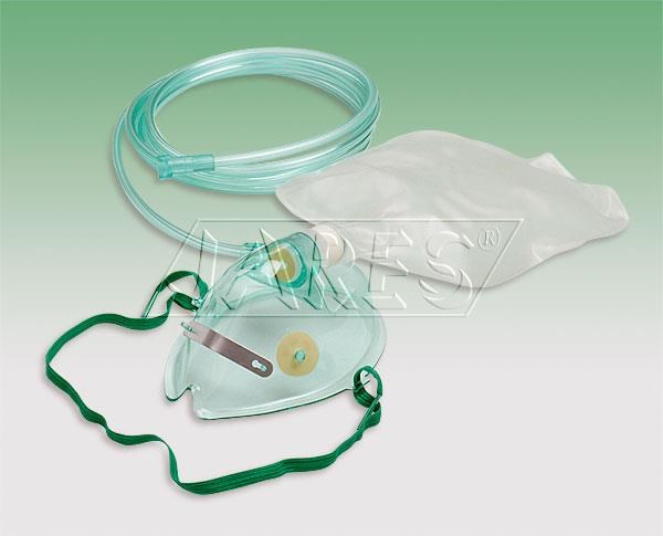 Maska pre kyslíkovú liečbu s vakom pre dospelých