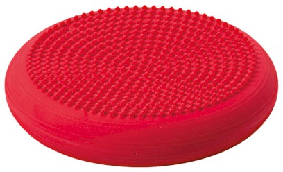 Vankúš nafukovací na sedenie a cvičenie, červený
