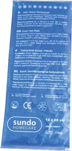 Vankúšik obkladový - teplý a studený 12 x 29