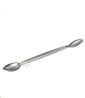 Lyžička lekárska nerezová obojstranná 180 mm