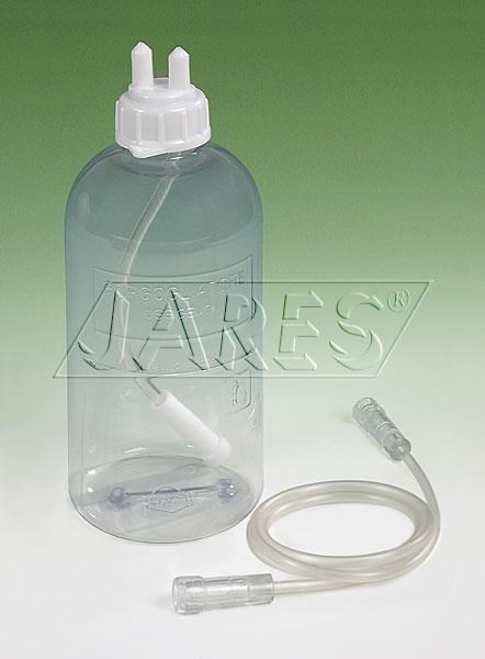 Zvlhčovač pre kyslíkovú liečbu s hadičkou