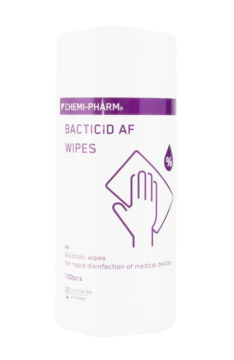Utierky Bacticid AF Wipes/100 ks