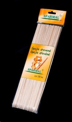 Špajla drevená 2,5 x 250 mm, 100 ks/bal