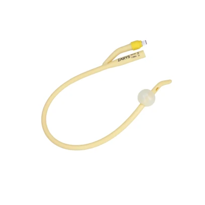Katéter močový foley 2-cestný Tiemann žltý Ch.20-385mm