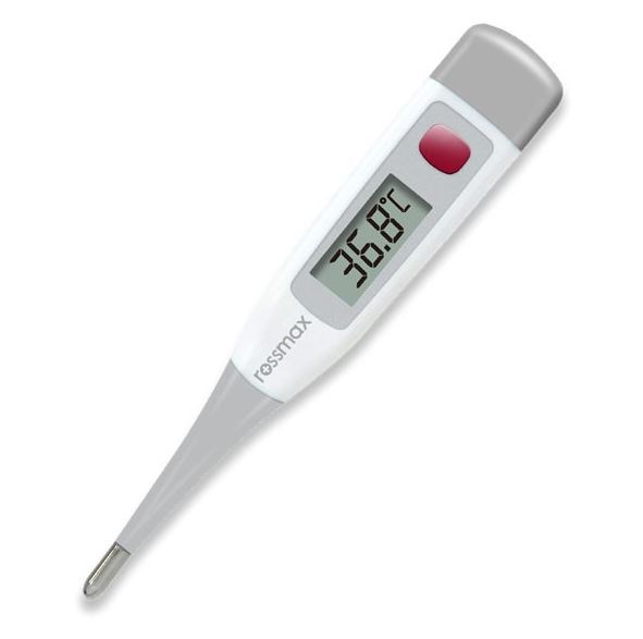 Teplomer elektronický do 10 sekúnd, ohybný, Rossmax