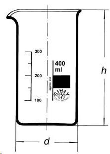Kadička vysoká s výlevkou 400 ml