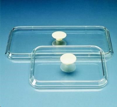 Veko k podnosu na nástroje s hmatníkom 190x150 mm