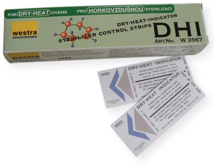 Indikátor chemický multiparametrový, inidkátor pre suché teplo/200 ks