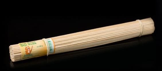 Špajla drevená 2,5 x 270 mm, 100 ks/bal