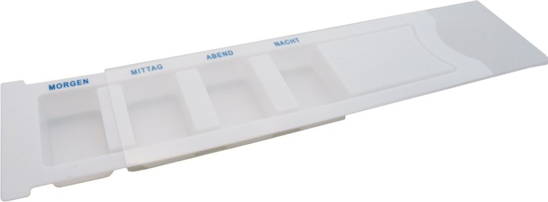 Dávkovač liekov - ráno, obed, večer, noc