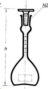 Pyknometer Reischauer so stupnicou 25 ml