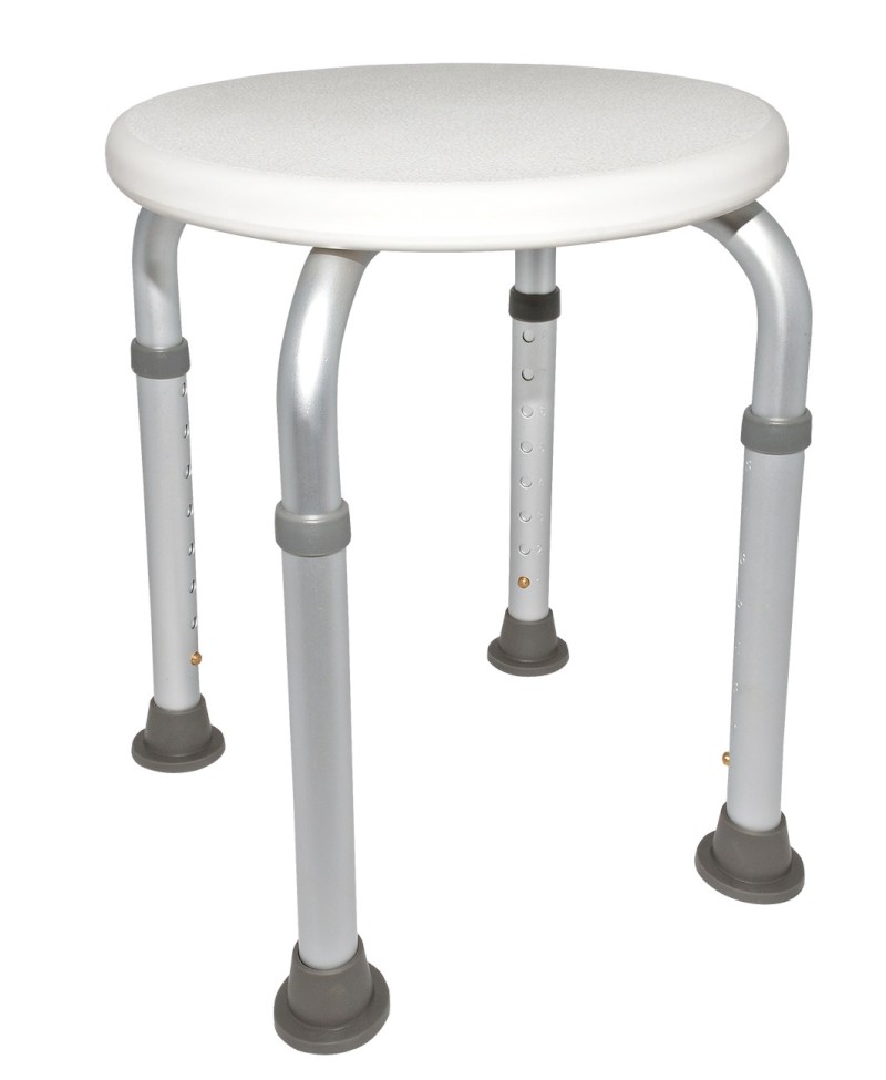 Stolička do sprchy okrúhla