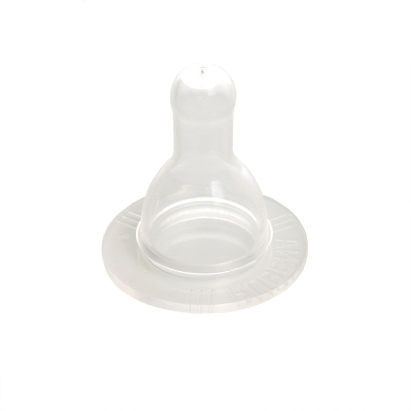 Sosák silikónový na fľaše na mlieko, guľatý