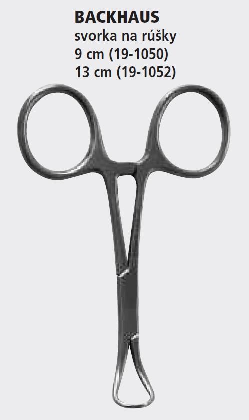 Svorka na rúšky Backhaus 8 cm