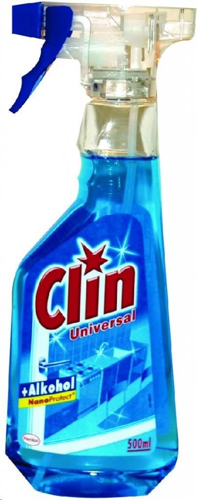 Clin s rozprašovačom na okná a sklo 500 ml