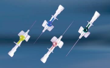 Kanyla I. V. Cathy 22G bez portu modrá