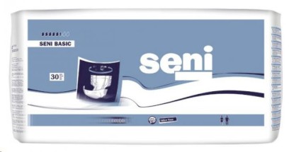 Seni Basic Medium plienkové nohavičky/30 ks