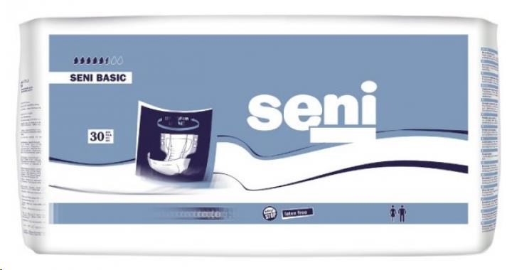 Seni Basic Medium plienkové nohavičky/30 ks