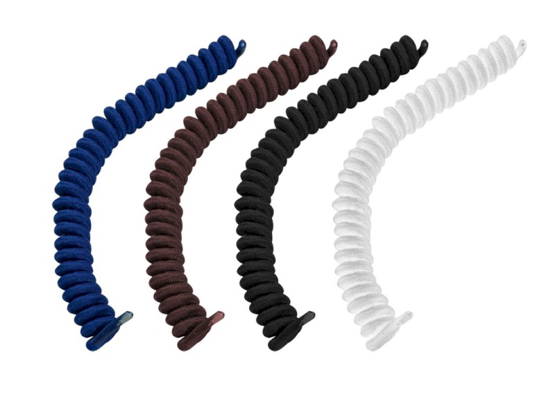 Šnúrky elastické, samozaväzovacie, čierne