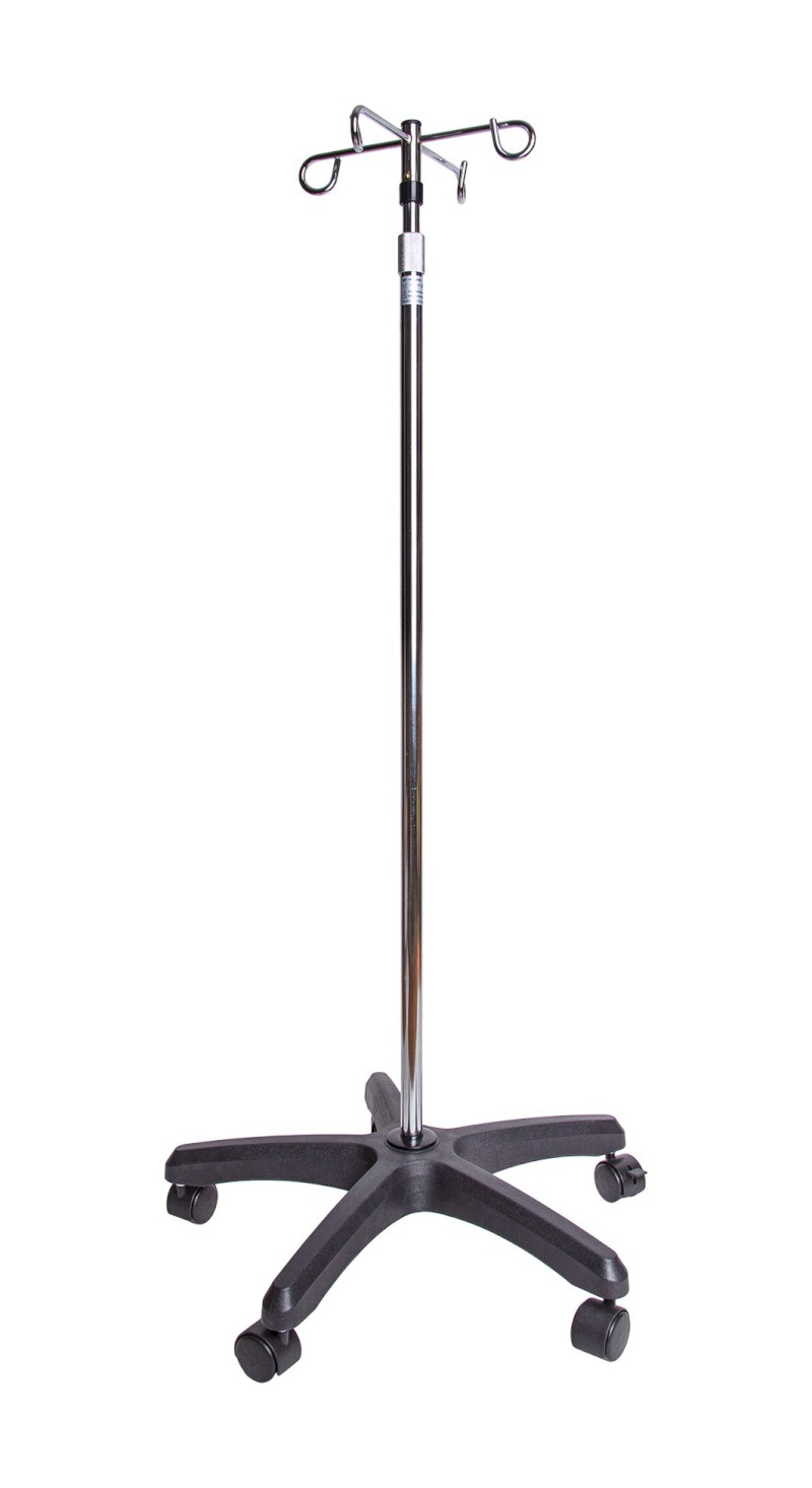 Stojan infúzny s chrómovaným rámom