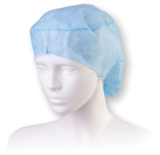 Čiapka  s gumičkou KOKO long modrá