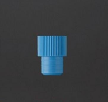 Zátka PE ku nester. skúm. 5 ml/FL/100 bledo modrá
