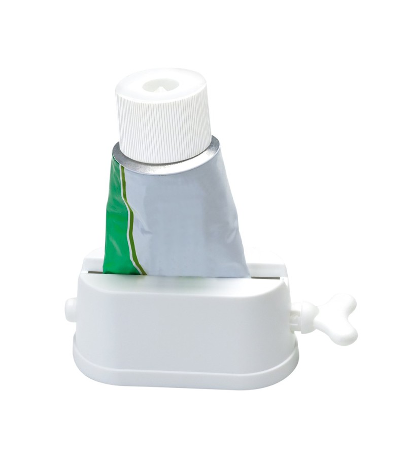 Vytláčač obsahu tuby s kohútikom