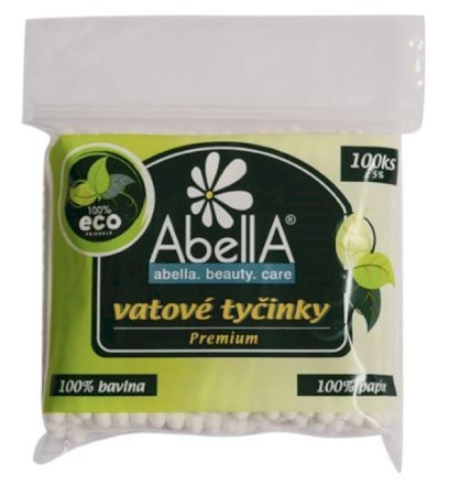 Tyčinky vatové ECO v  sáčku 100 ks
