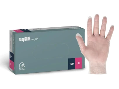 11477-rukavice vysetrovacie vinylove nepudrovane easycare s_100ks