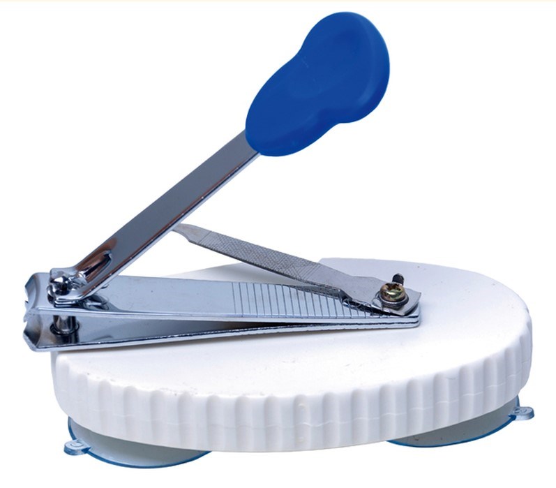 Klieštiky - nožničky s prísavkou, pilníkom a lupou