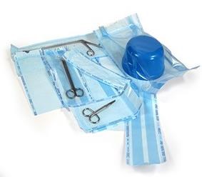 Sáčok sterilizačný plochý 50x250 mm, p/f