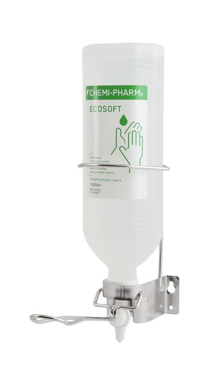 Dávkovač mechanický pre 1 l fľaše dispenso (Airless), 6 cm rameno, kovový