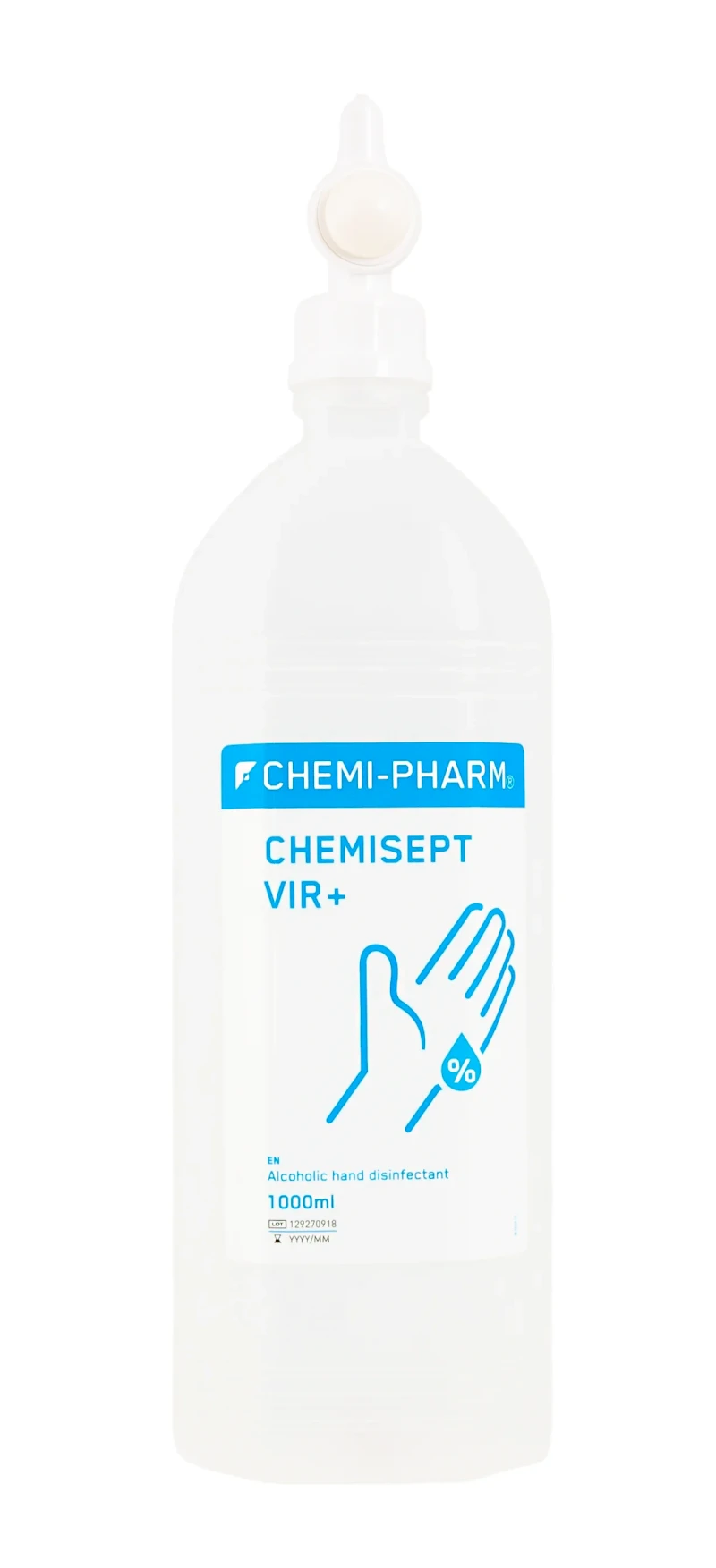 Chemisept Vir+ 1 l dispenso (Airless)
