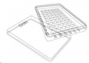 Doštička mikrotitračná Terasaki nesterilná/1 ks