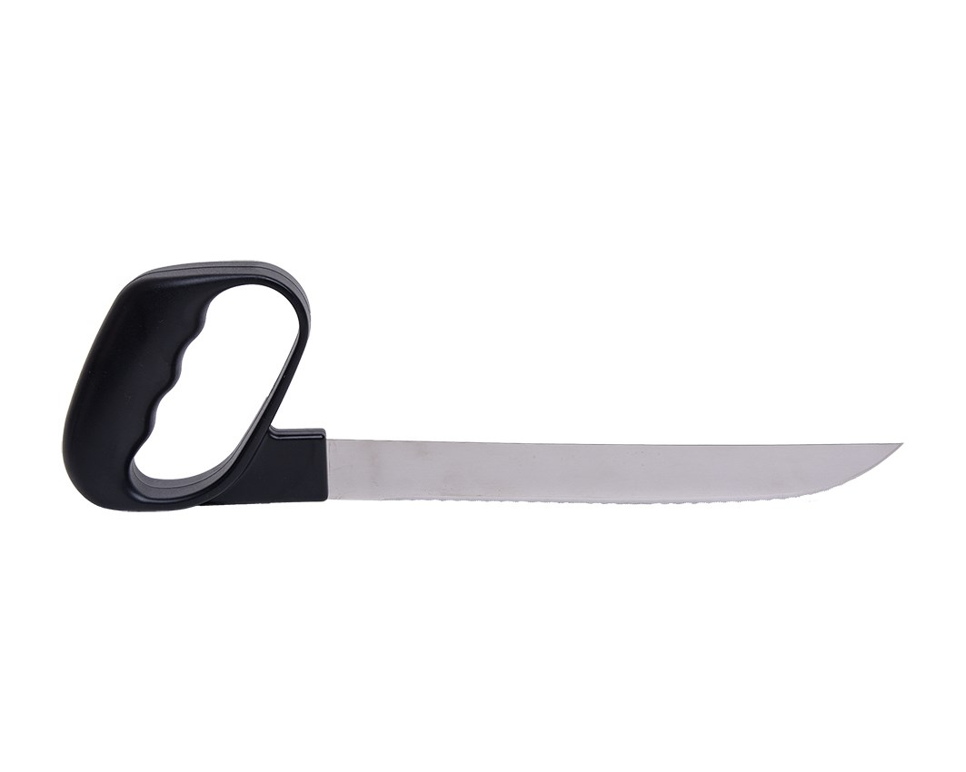 Nôž na chlieb s kruhovou rukoväťou